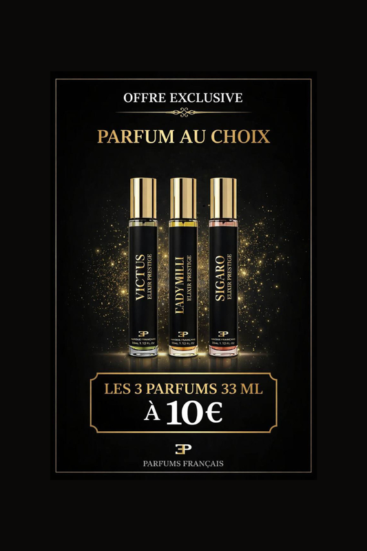Elixir Prestige Coffret 3 Parfums d'Exception à 10€