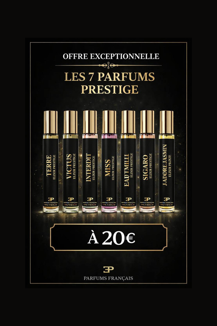 Elixir Prestige Coffret 7 Parfums d'Exception à 20€