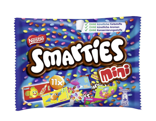 🍫 Smarties Mini – Chocolats au lait (Lot de 11 boîtes)